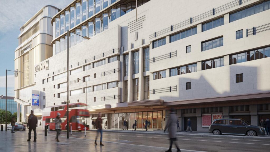 Olympia Conference Centre Facade