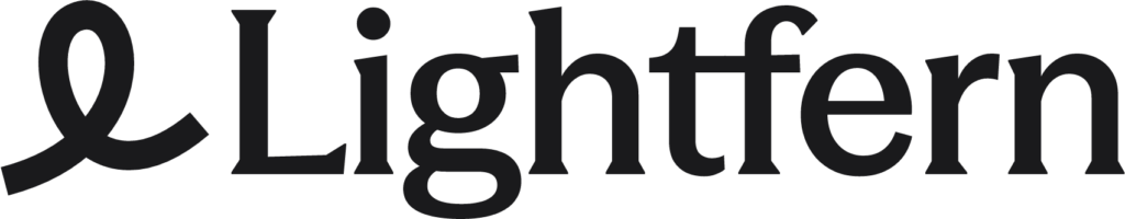 LightfernWordmarkWithLoop.CwlIrWc_ (1)